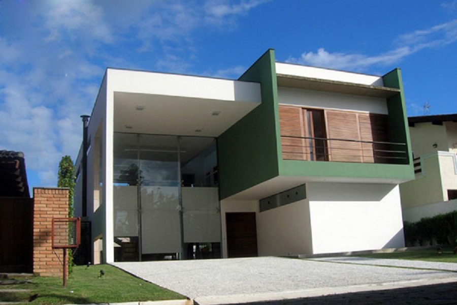 Impozantný moderný dom v Brazílii: Casa Acapulco